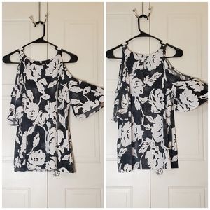 INC International Concepts - M - B&W Blouse